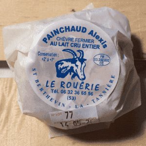 FROMAGE DE CHEVRE rond - demi-sec nature - 140 g -